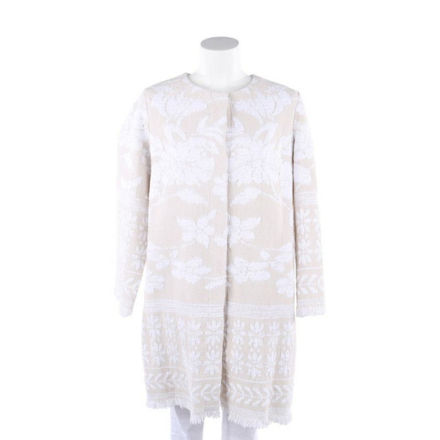 Clothes * | D. Exterior Jacket/Coat Cotton In (Size Xl) Hot Sell White