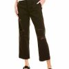 Clothes * | Frame Denim Fashion Le Tomboy Washed Noir Rips Trouser Women