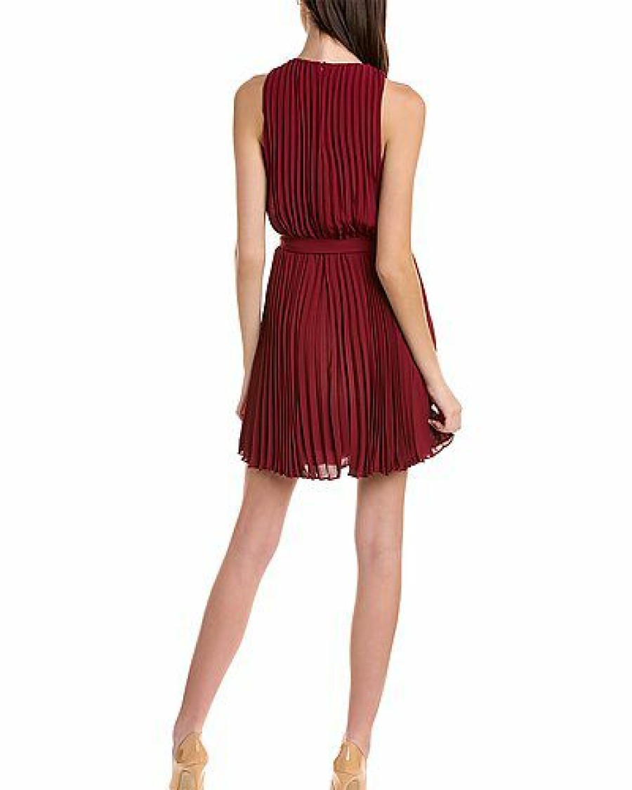 Clothes * | Bcbgmaxazria Fashion Accordion Pleated Cocktail Dress Women