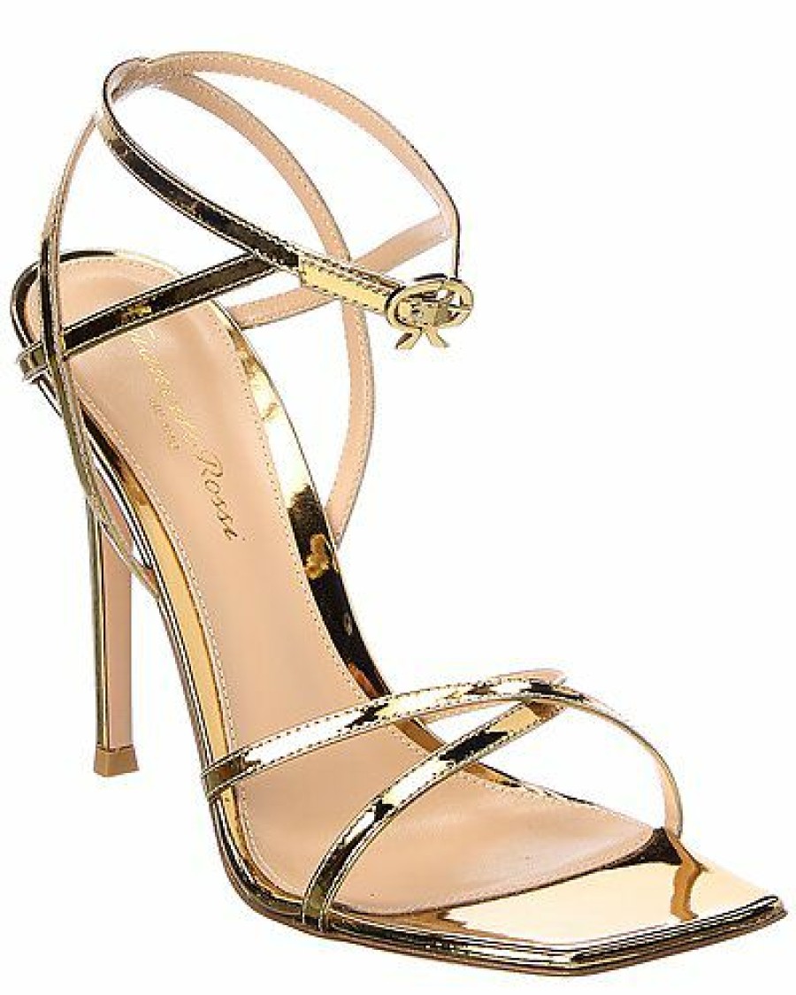 Sandals * | Gianvito Rossi Attractive Eorgina 105 Leather Sandal Women