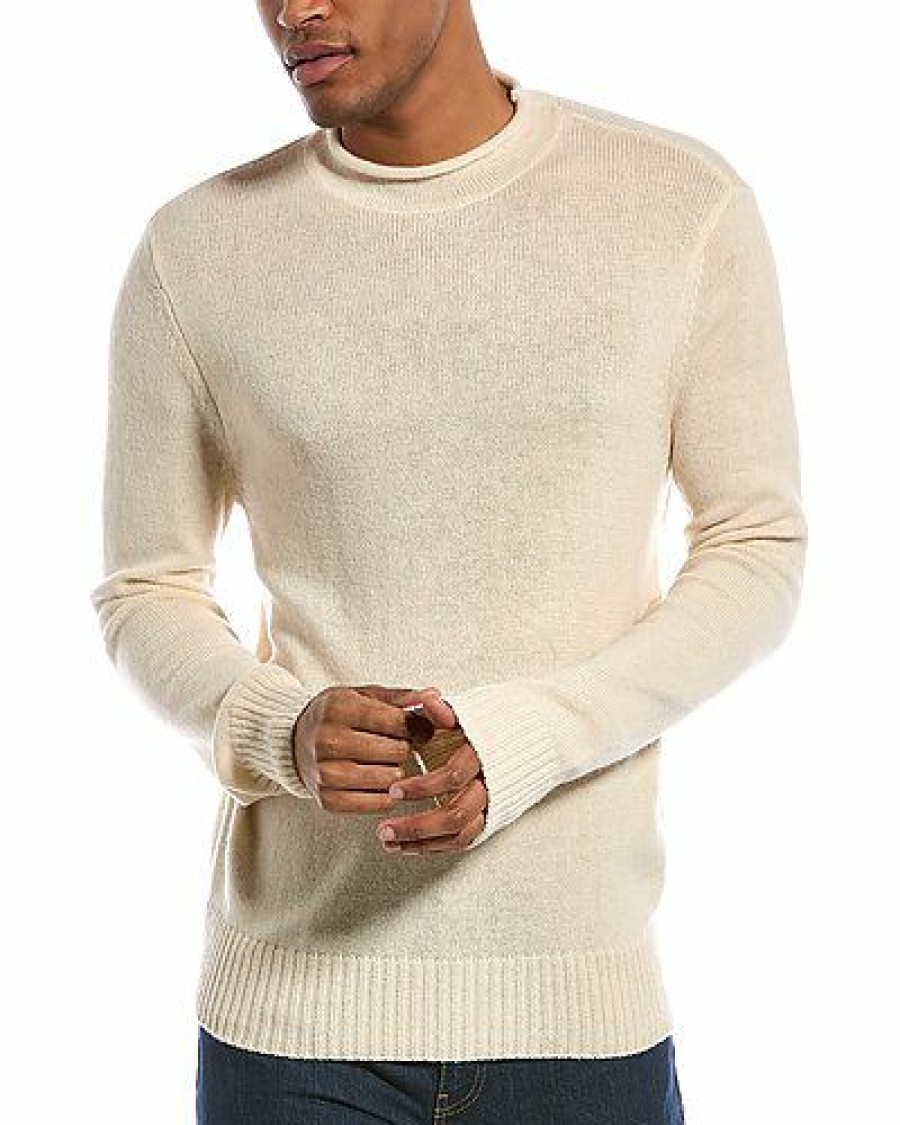 Sweaters * | Onia Attractive Fisherman Wool-Blend Sweater Men