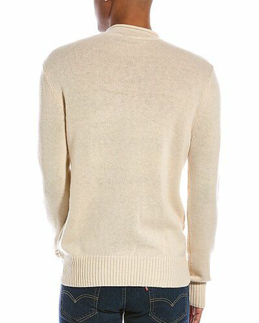 Sweaters * | Onia Attractive Fisherman Wool-Blend Sweater Men