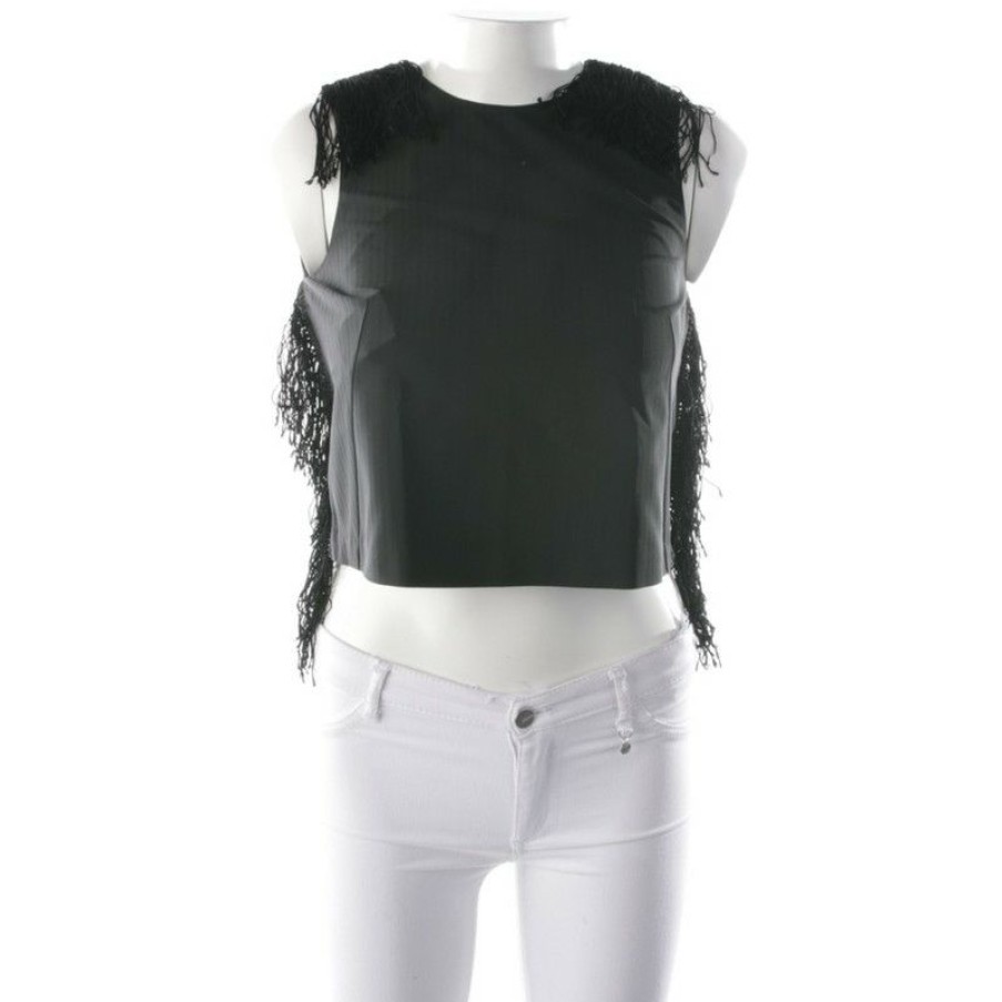 Clothes * | Derek Lam Top In (Size Xs) Lower Prices Black