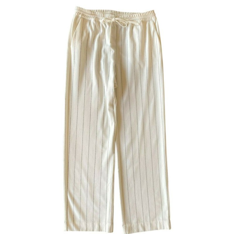 Clothes * | Designers Remix Trousers In (Size M) Hot Sell Cream