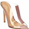 Sandals * | Gianvito Rossi Special Style Sigma 105 Vinyl & Leather Sandal Women