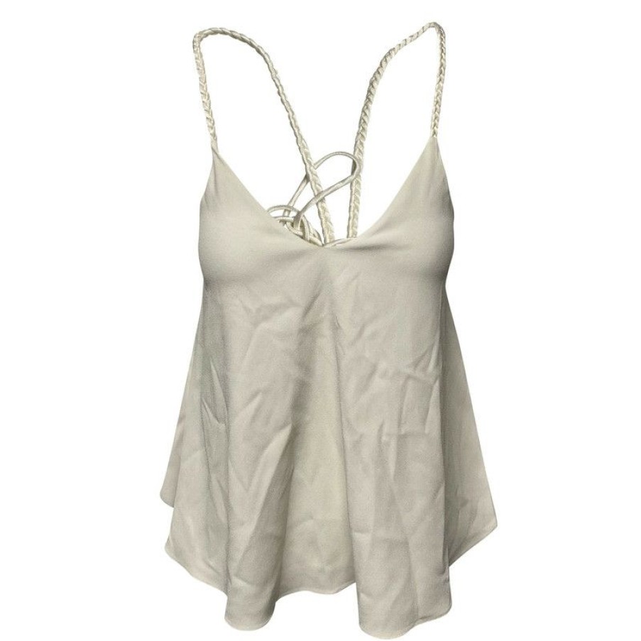 Clothes * | Derek Lam Top In (Size Xs) Cheap Online White