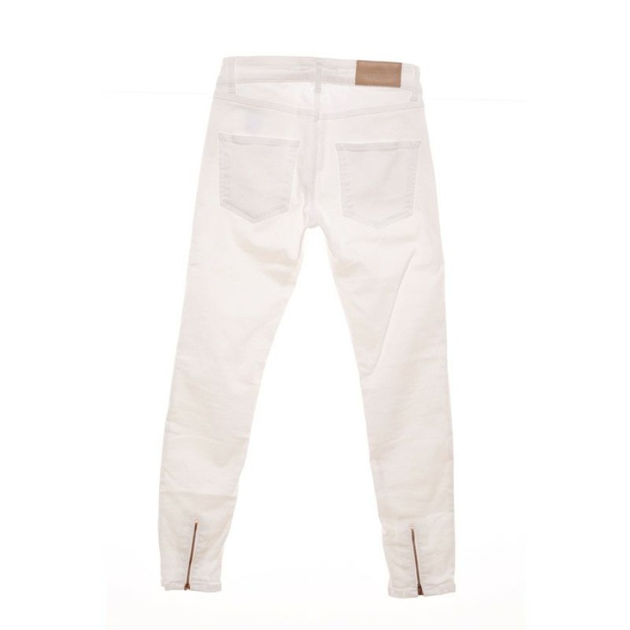 Clothes * | Designers Remix Jeans Cotton In (Size S) Best Choice White