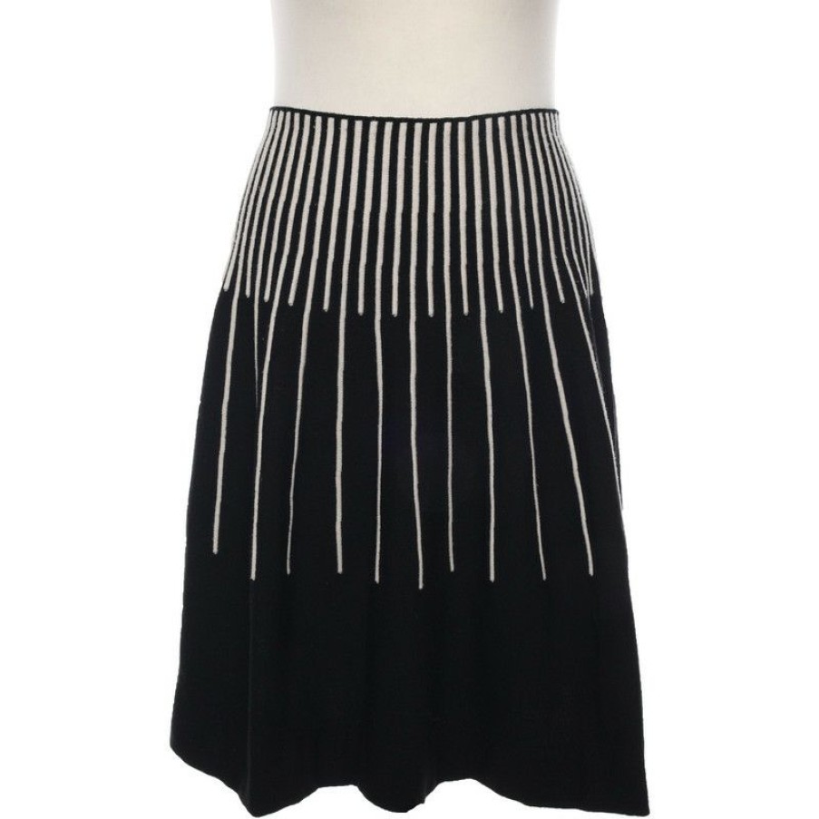 Clothes * | D. Exterior Skirt(Size S) Promotions Black / White