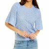 Sweaters * | Design History Flash Sale Pointelle Sweater Women